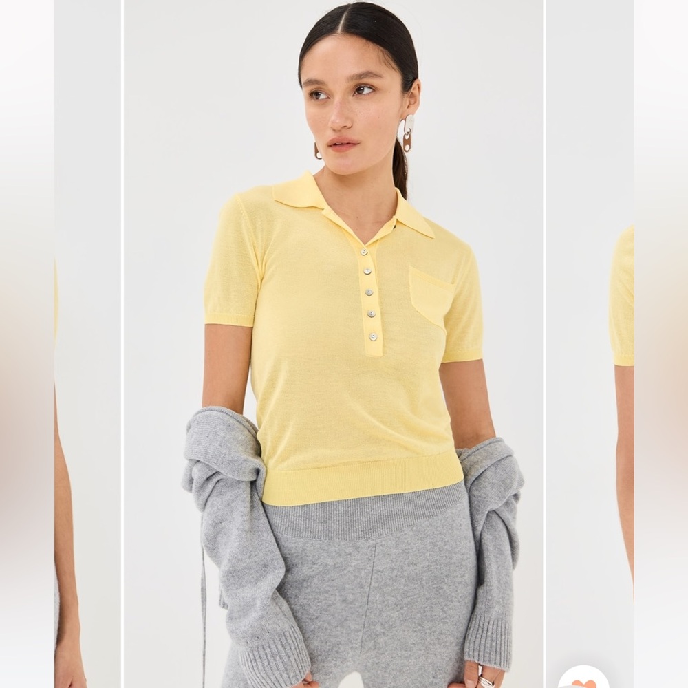 NWT Lioness XXS Untamed Short Sleeve Top in Butter